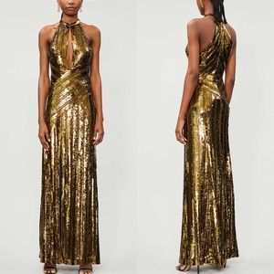 galvan sequin dress